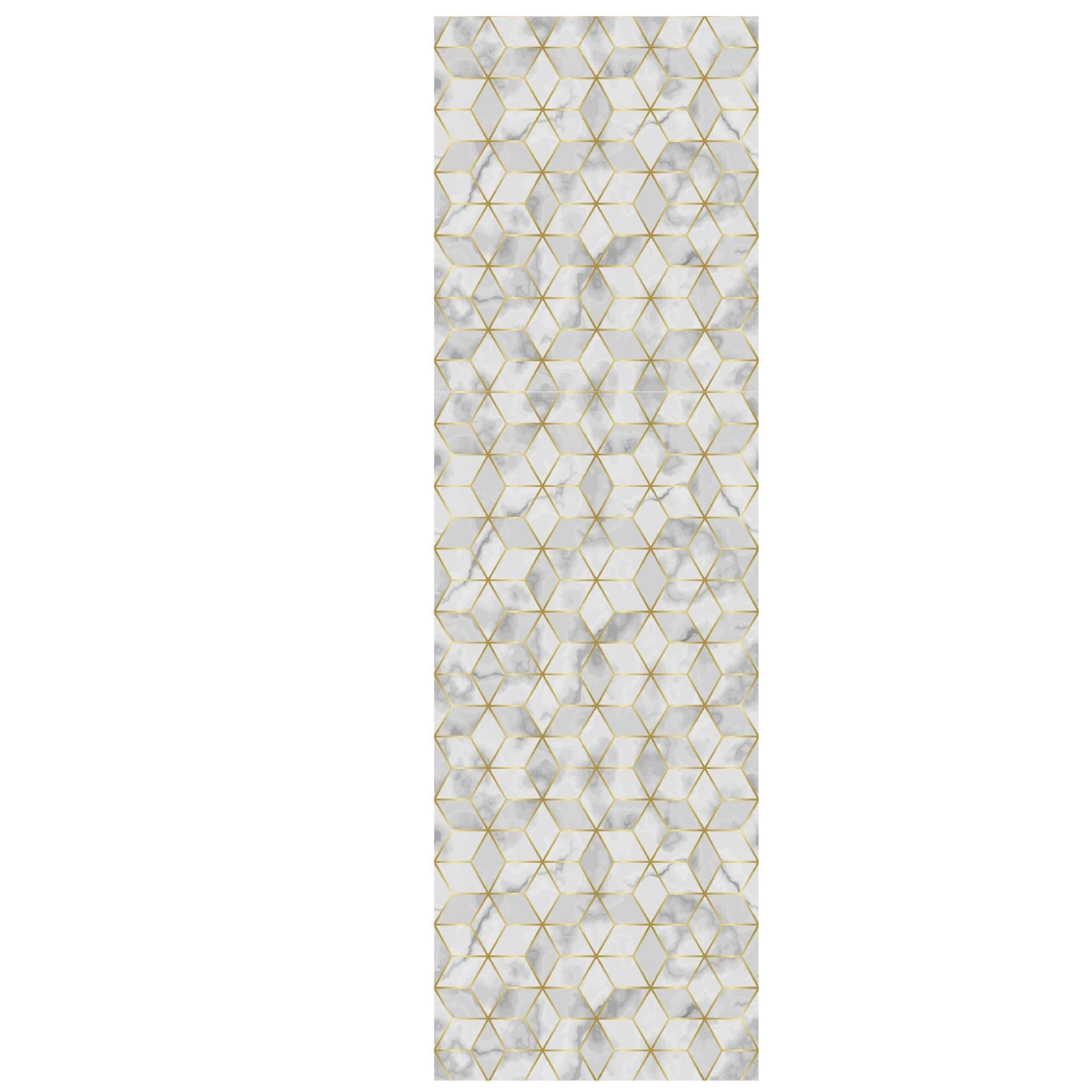 Minimalist Lines Printed Waterproof And Stain-resistant Removable Wallpaper