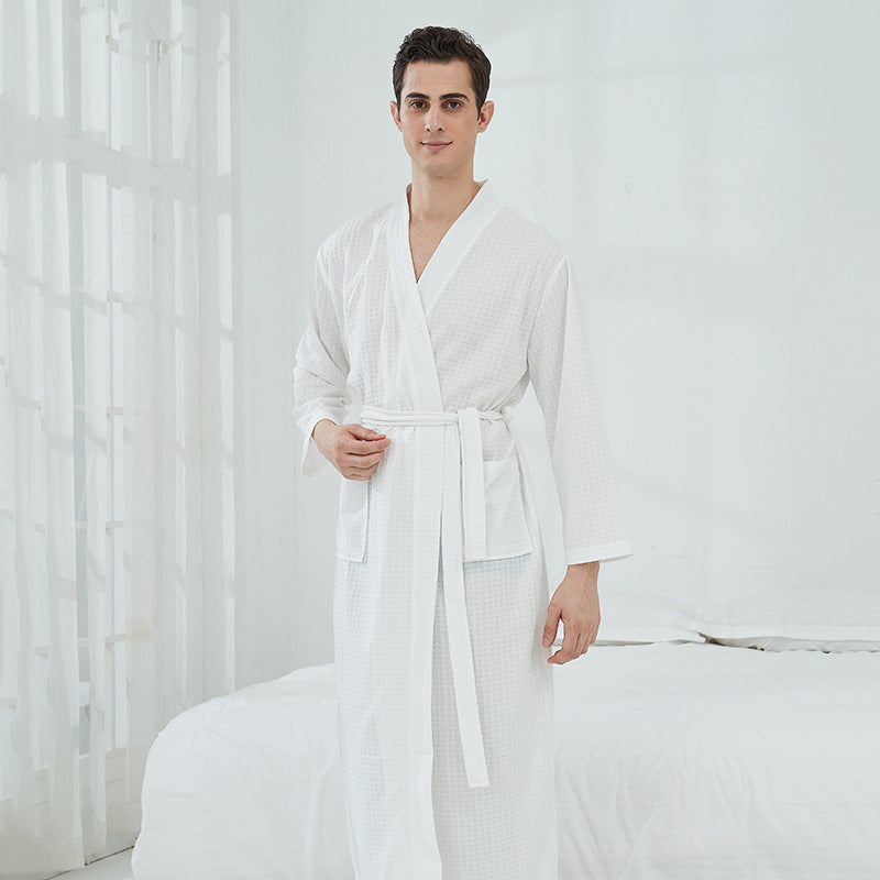 Peignoirs de Couple Nuisettes Robes de Chambre Homme Femme