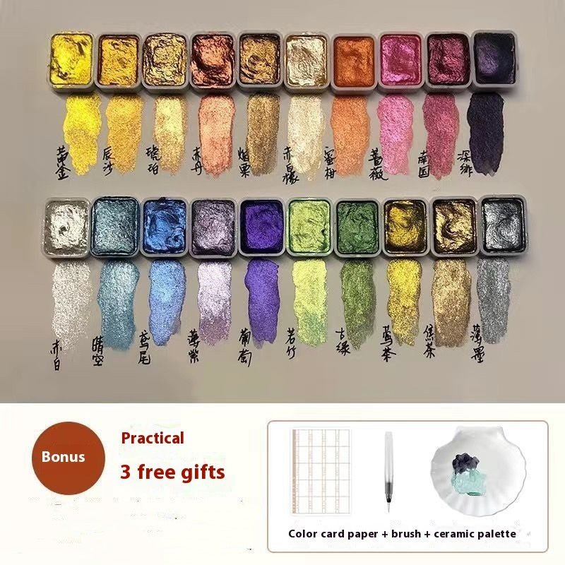 Colors Solid Pearlescent Watercolor