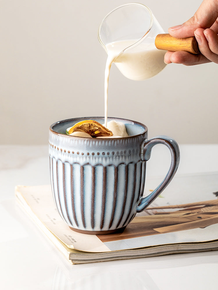Face Value Control Ceramic Retro Coffee Large Cup