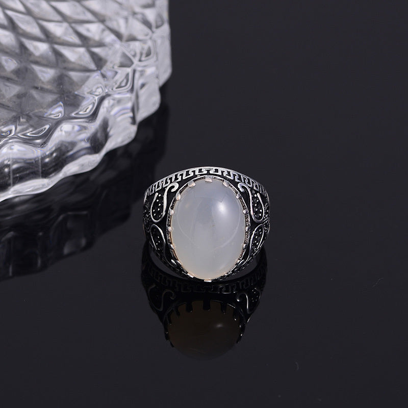 New European And American Cross-border Inlaid Fashion Ring