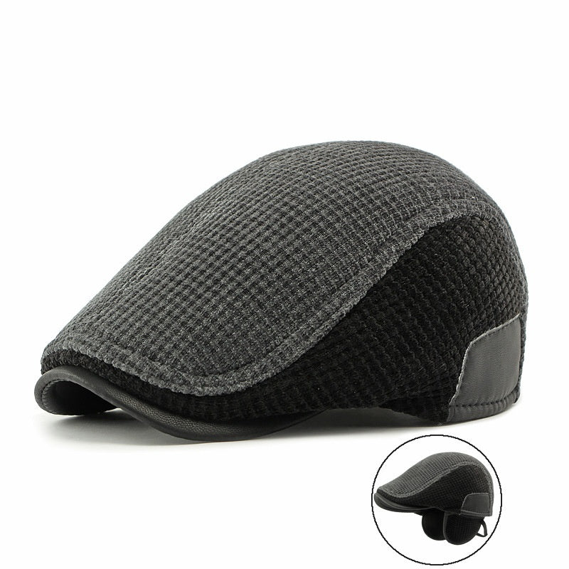 Fully Enclosed Warm Baseball Cap For Seniors