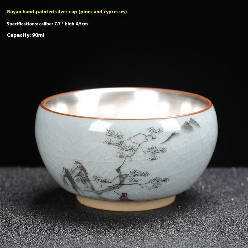 Master Household Ceramic Tea Tasting Cup