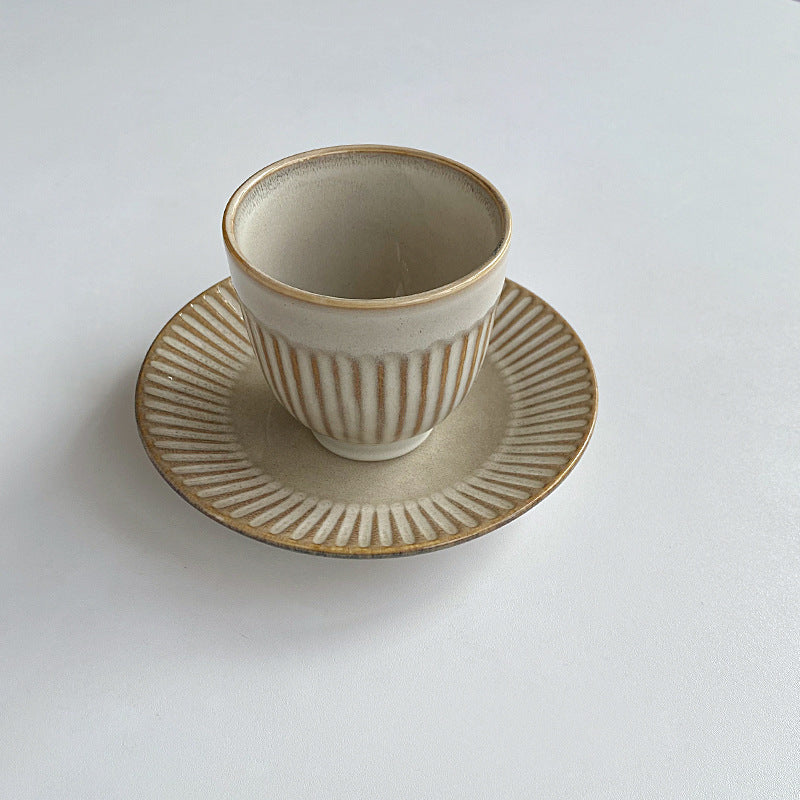 Japanese Rice Handmade Ceramic Tea Cup