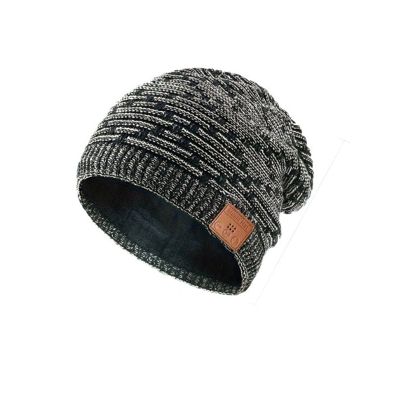 Creative Music Headphone Knitted Hat