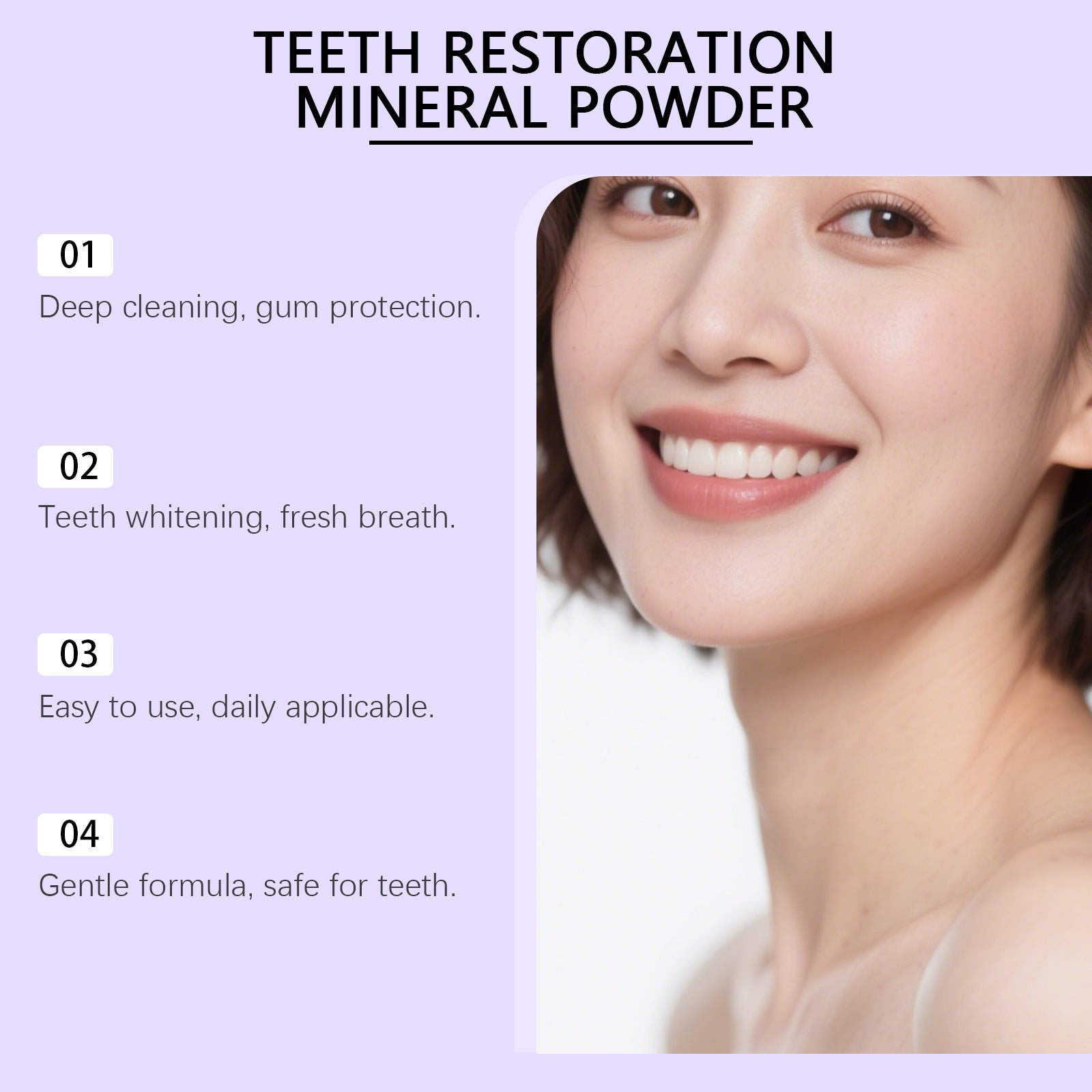 Oral Care Tooth Powder Daily Care Clean Teeth Odor