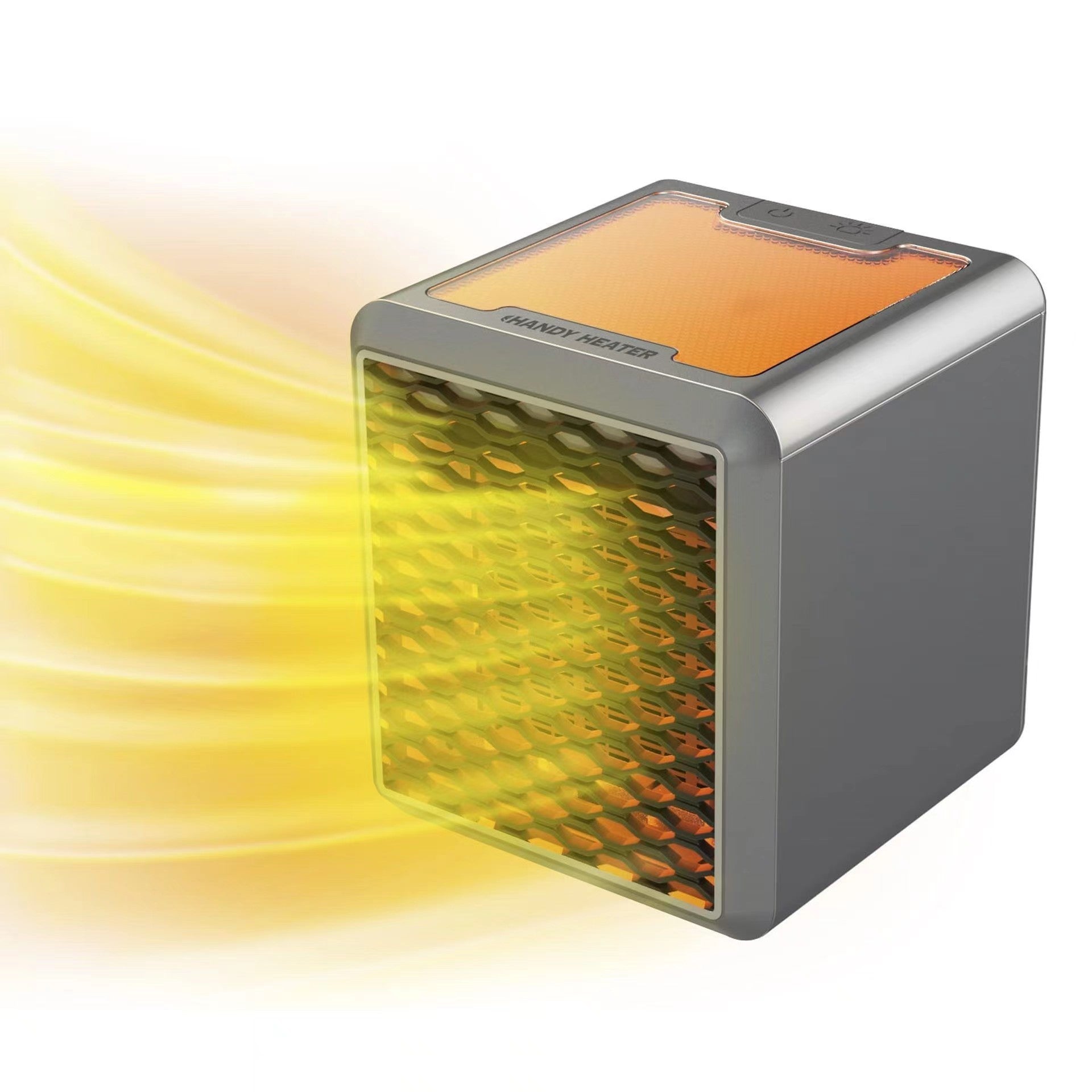 Colorful Square Warm Air Blower The Third Gear Wind Speed Colorful Heater