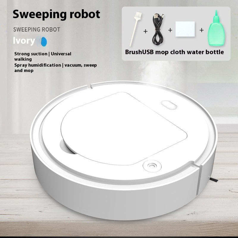 Robot balayeur sans fil intelligent 3-en-1 pour le nettoyage de la poussière
