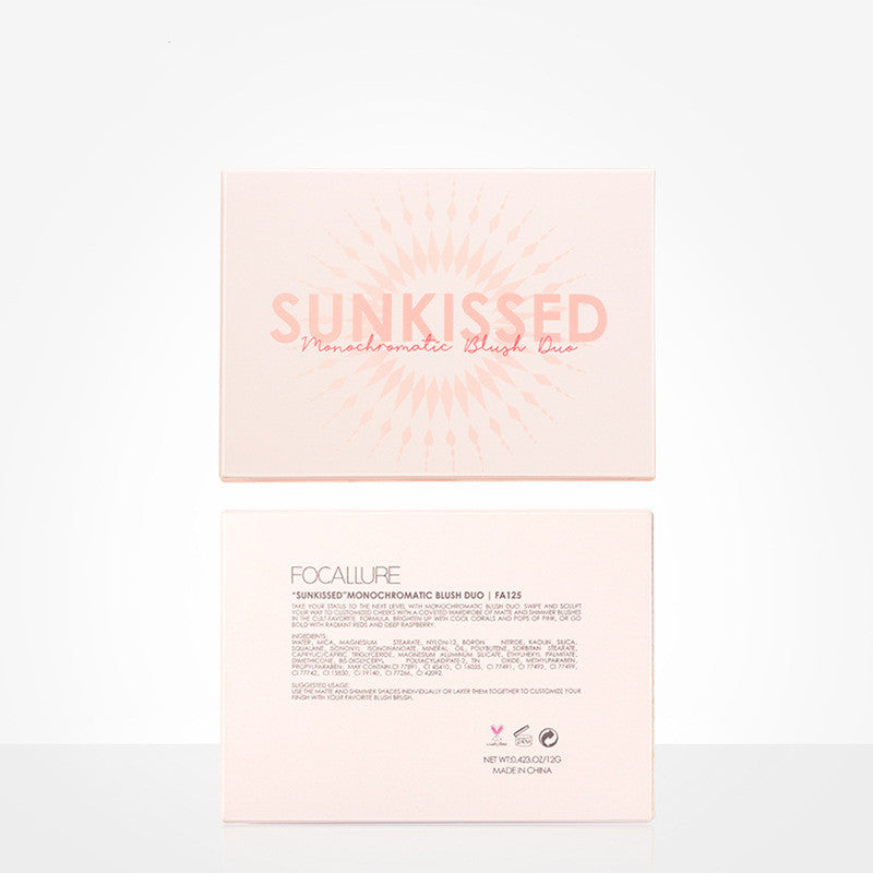 Three-dimensional Light Effect Highlighting Blush Shadow