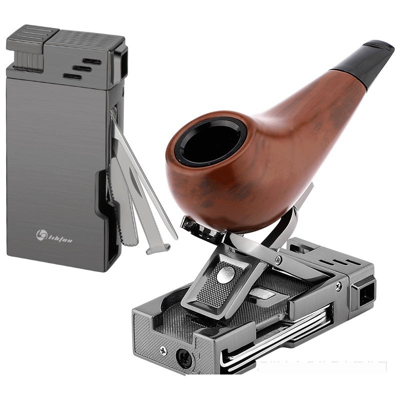 Cigar Pipe Lighter Windproof 3-in-1 Multifunctional