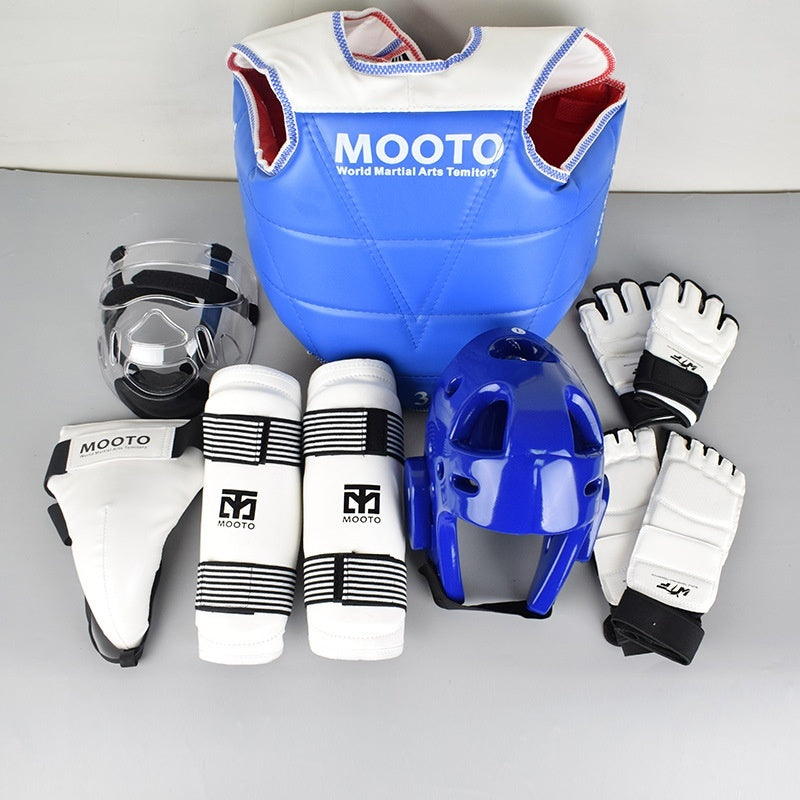 Taekwondo Protective Gear Thickened Combat Equipment Complete Set