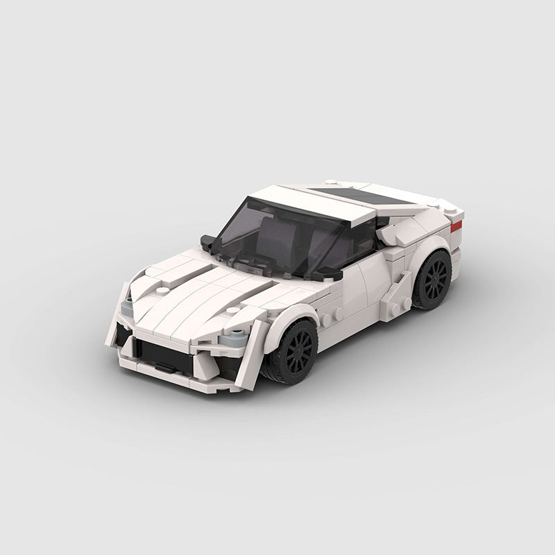 Children's DIY Sports Car Building Blocks Educational Assembled Toys
