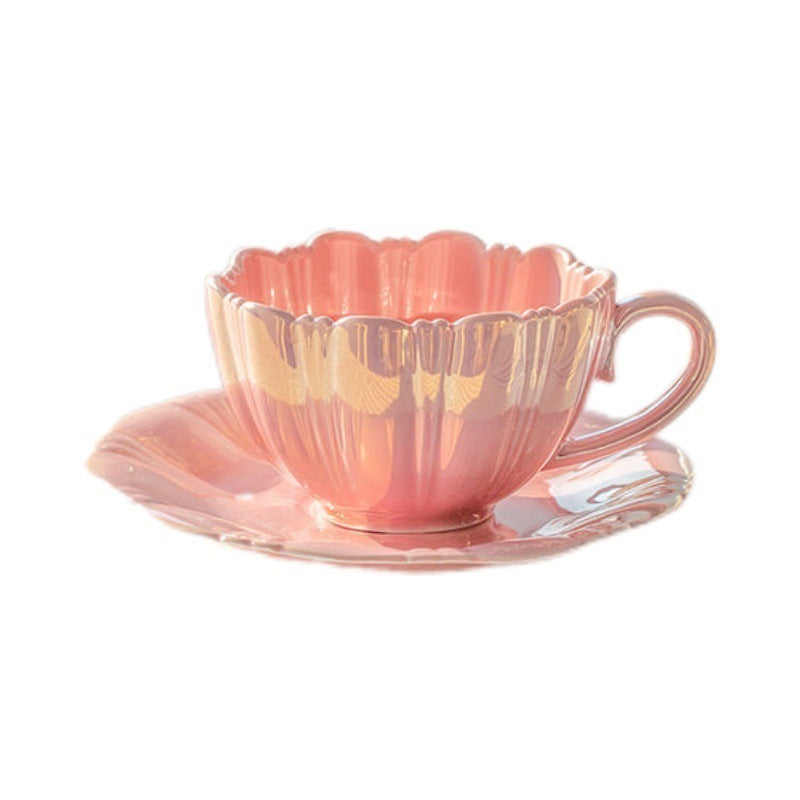 Delicate Afternoon Tea Ceramic Cup And Plate