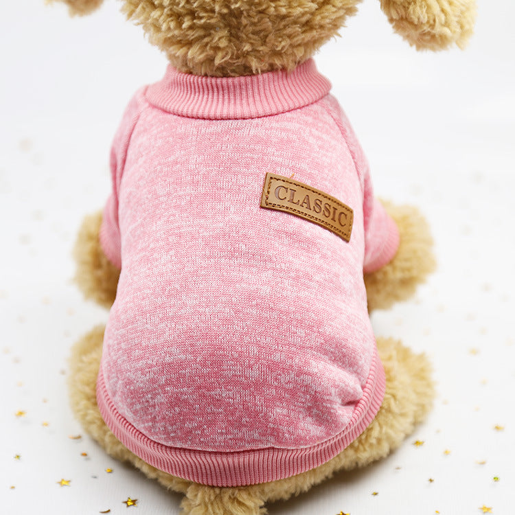 Autumn And Winter Pet Fashion Knitwear Hoodie