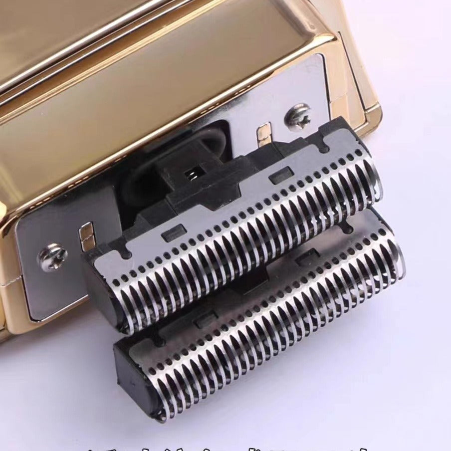 Babas P600 Golden Hair Clipper Oil Head Bald Head Push White Hair Salon Household Shaver Professional Push White Device