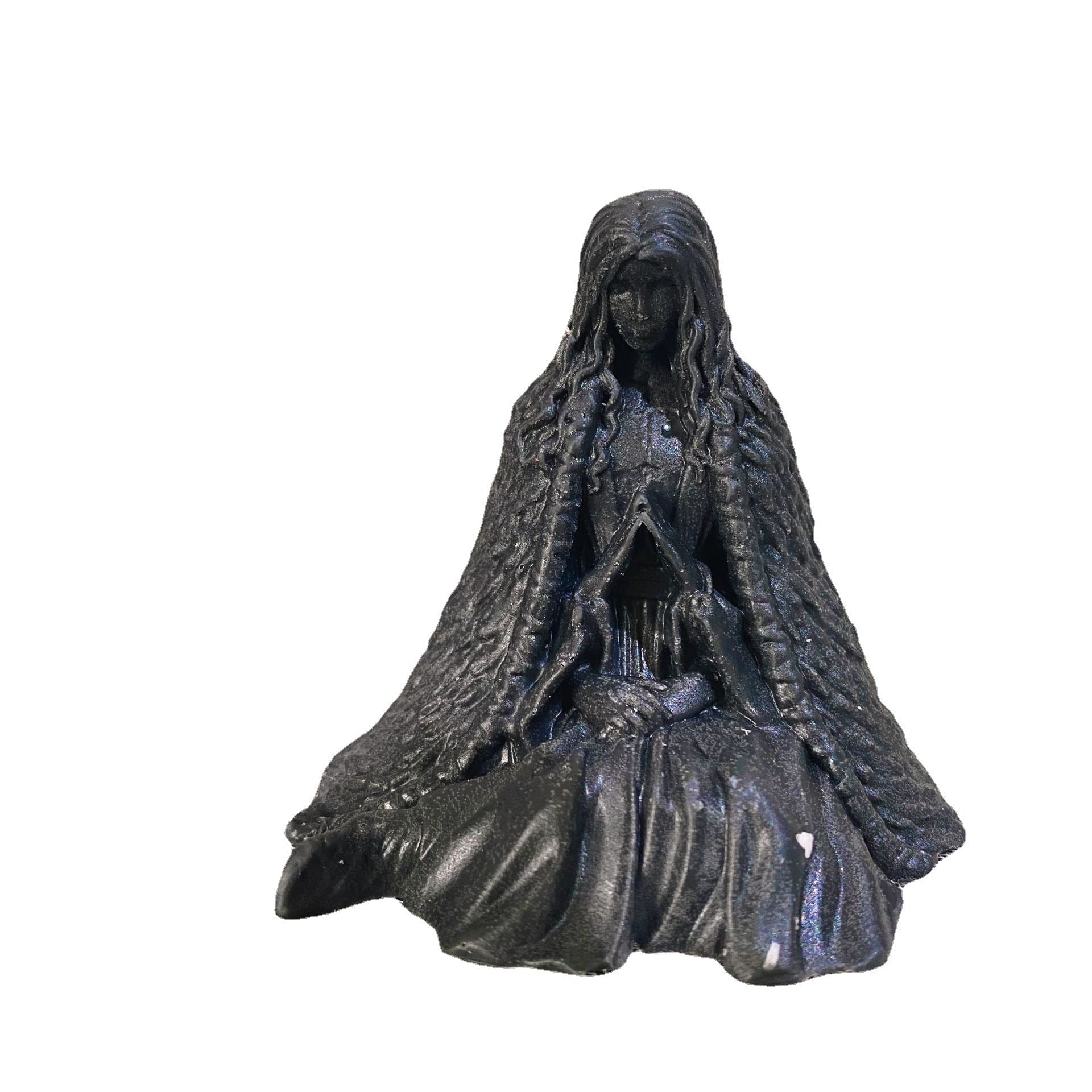 European Ghost Wizard Candle Holder