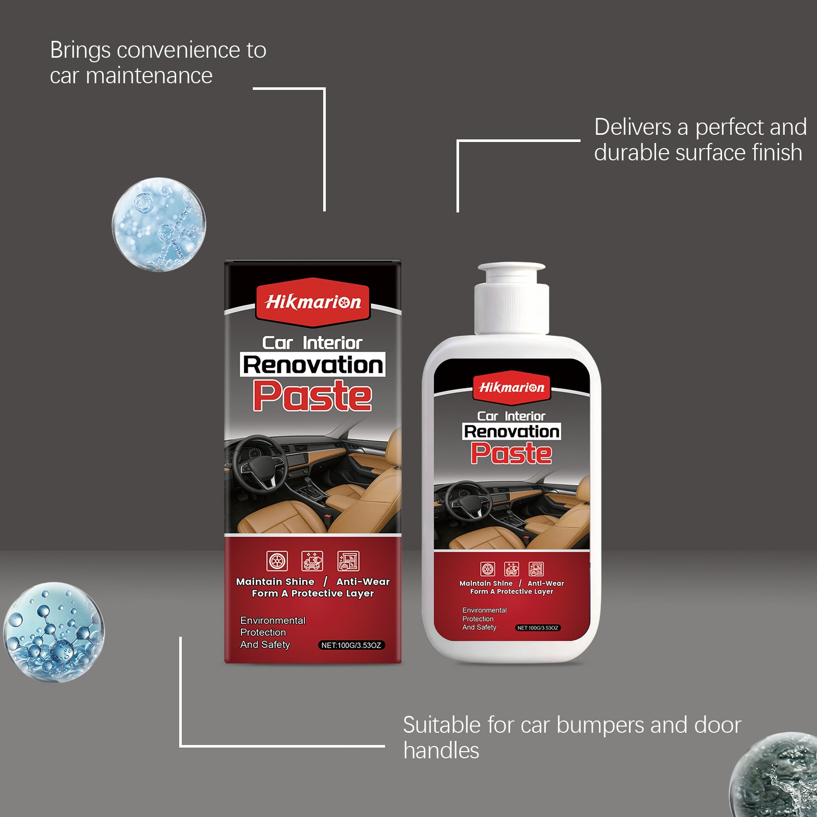 Car Interior Renovation Paste