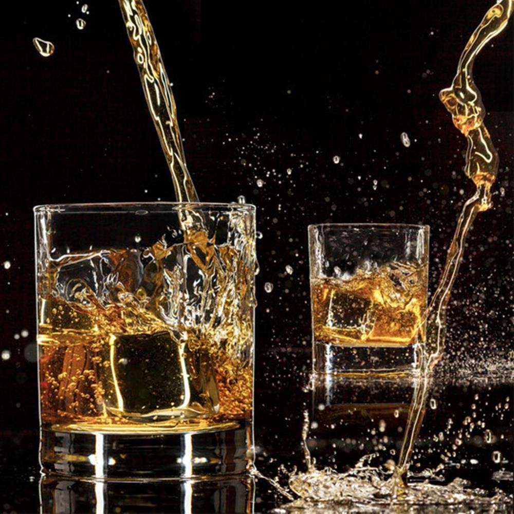 Whiskey Stones Gift Set  9 Granite Chilling