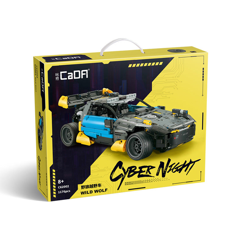 Wild Wolf Off-road Vehicle Assembling Building Blocks Toy
