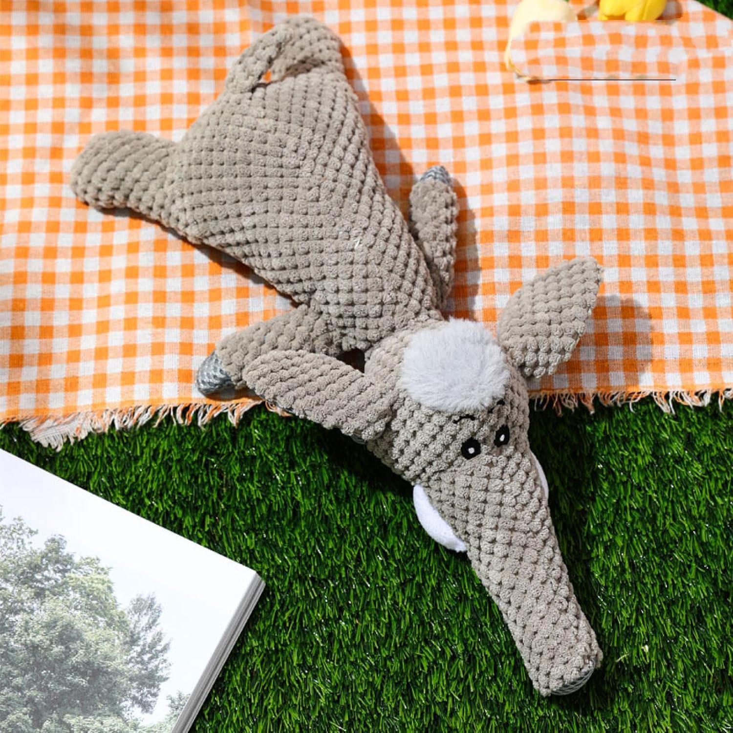 Pet Toy Plush Dog Grinding Teeth Interactive Toy Cute Animal Shape