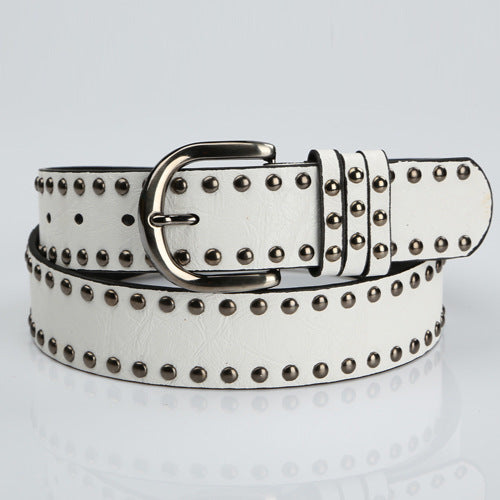 Ceinture pour femme style punk, polyvalente et tendance