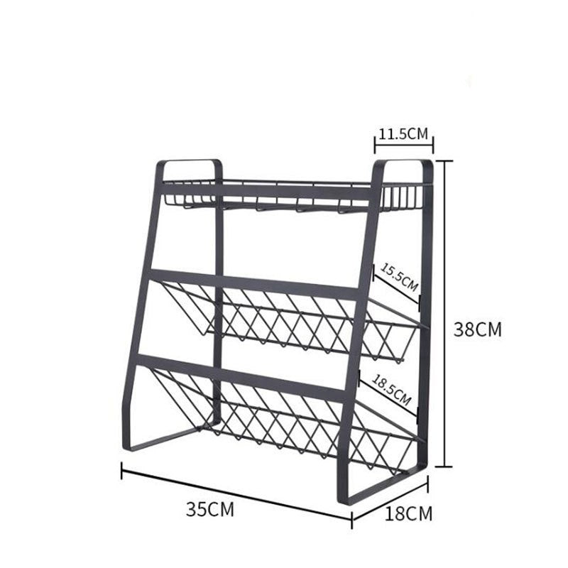 Multi  Functional Three  Layer Seasoning Rack