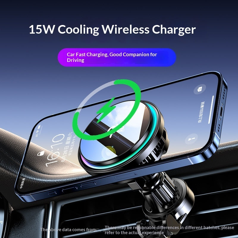 15W Car-mounted Magnetic Wireless Charger