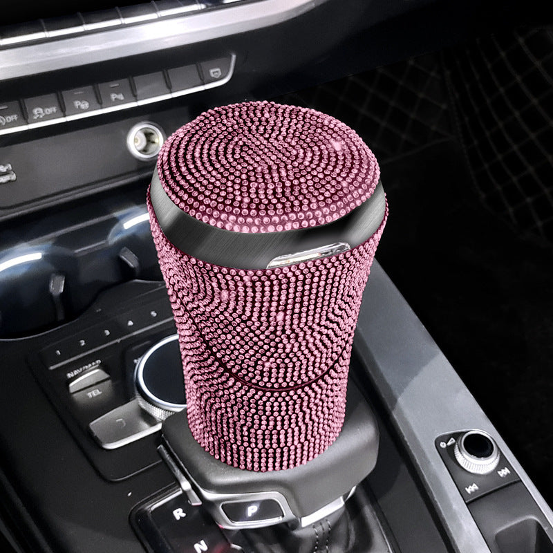 Creative And Simple Diamond Car Ashtray