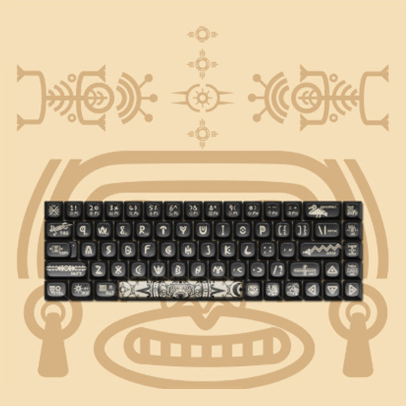Mechanical Keyboard Original Theme Thermal Sublimation Process Keycaps