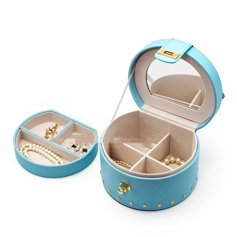Creative High-end PU Leather Jewelry Storage Box