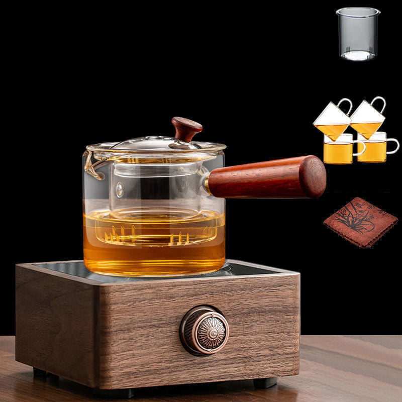 Electric Ceramic Stove Tea Maker Teapot Set Thickened Glass Household