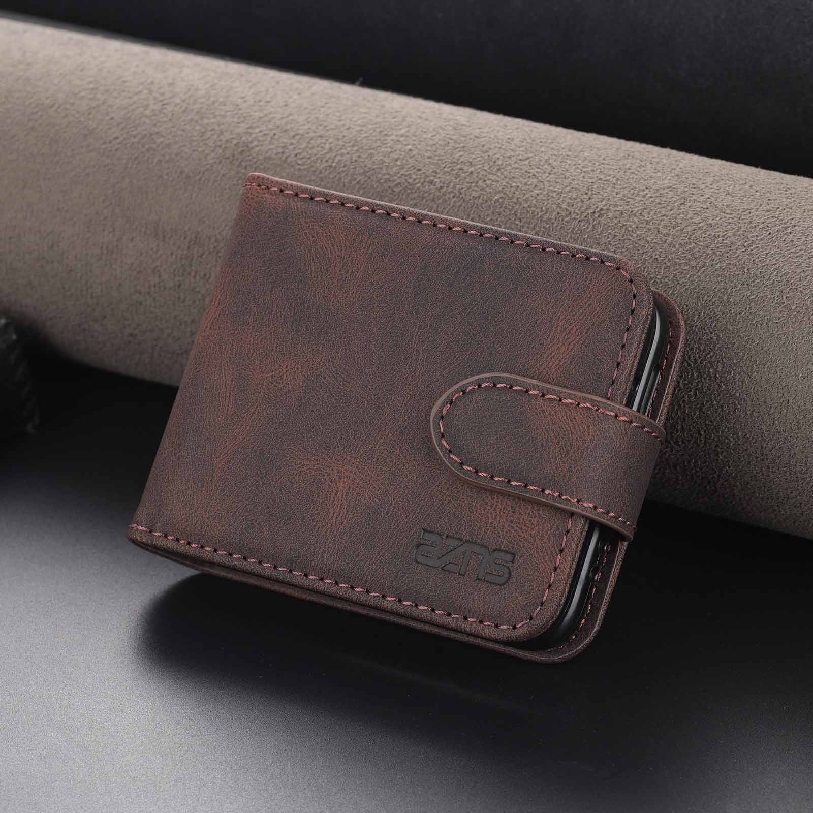 Buckle Phone Case 3 Card Flip Protective Cover