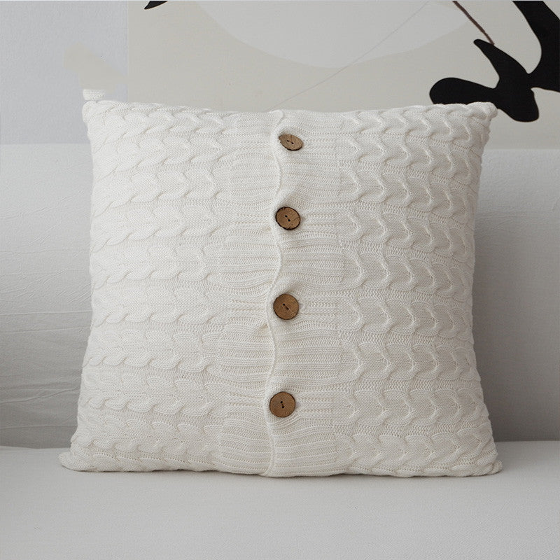 Nordic Black And White Polka Dot Ball Dot Pillow Cushion