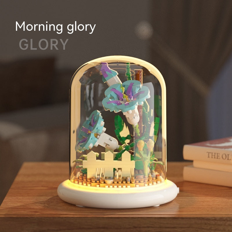 Sunflower Rose Succulent Assembled Toy