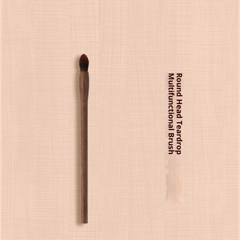 H Set Brush Vintage Soft Black Walnut Makeup Brush
