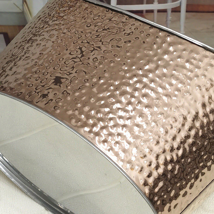 Stainless Steel Electroplating Thickened Ice Bucket