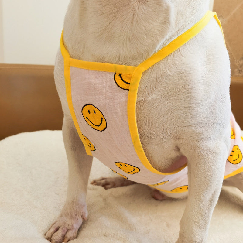 Lovely Fashion Simple Smile Pet Camisole