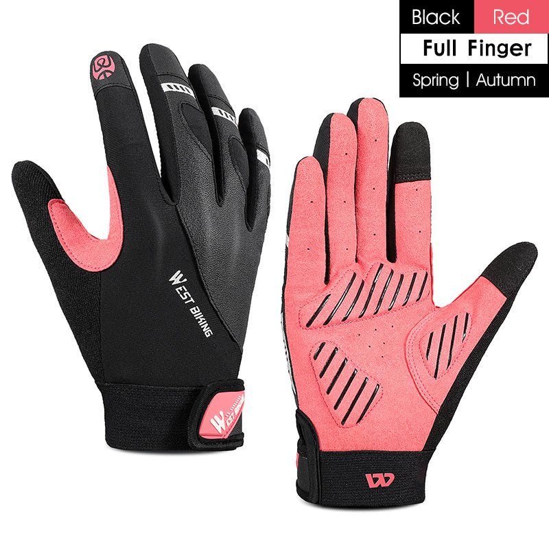 Bicycle And Motorcycle Shock-absorbing Gloves Outdoor Equipment