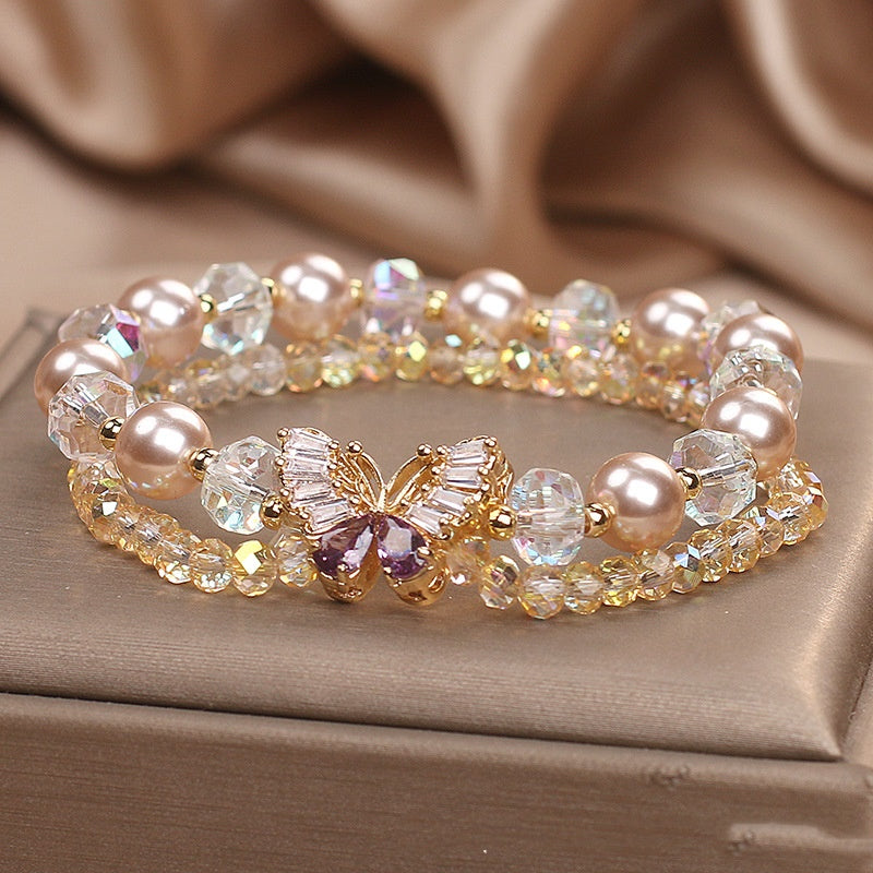 Korean Fashion Lavender Romantic Amethyst Bracelet