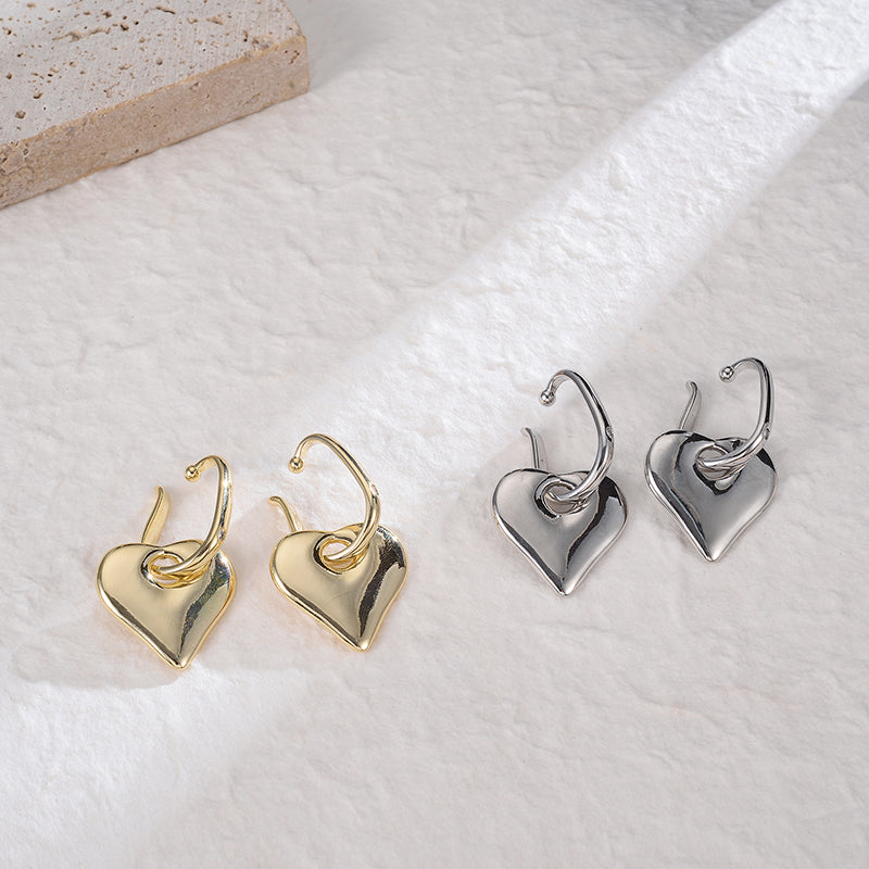 Fashion Metal Irregular Pop Earrings