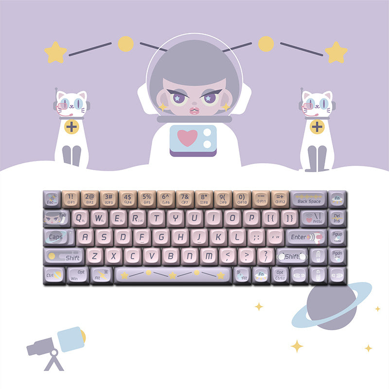 Mechanical Keyboard Original Theme Thermal Sublimation Process Keycaps