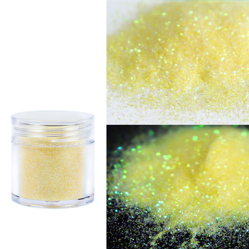 Bottled Sea Salt Granulated Sugar Woolen Nail Shimmering Powder