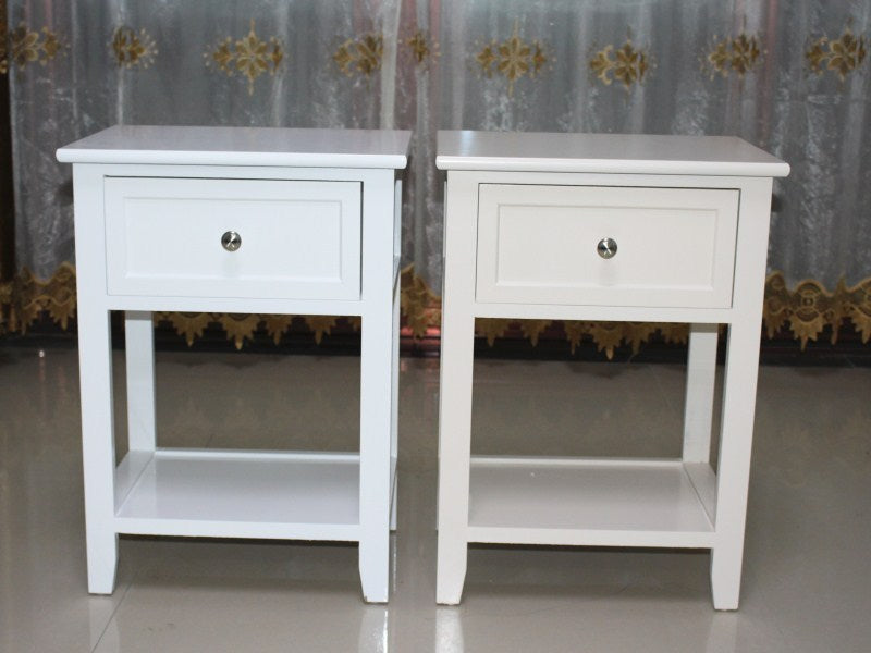 Simple Modern Solid Wood Bedside Cabinet Simple