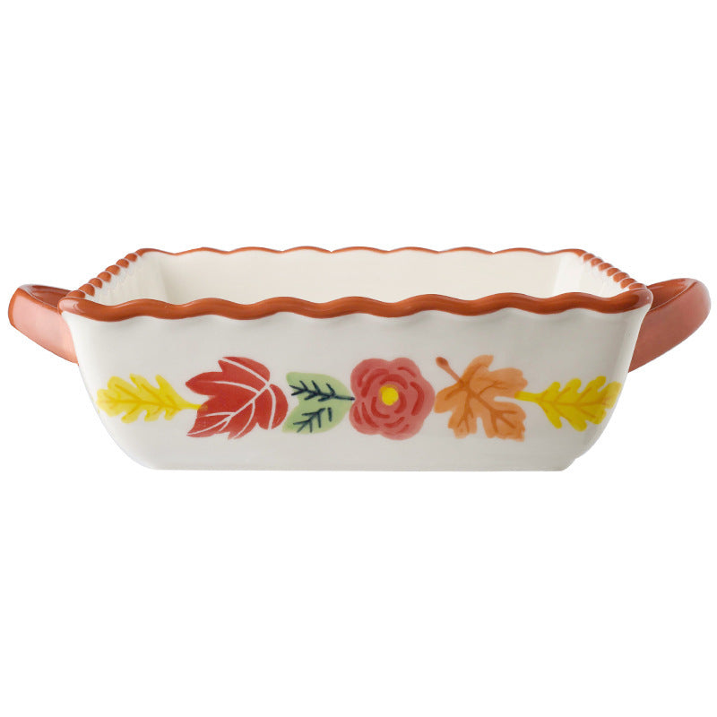 Cheese Baked Rice Bowl Plate Western Tableware