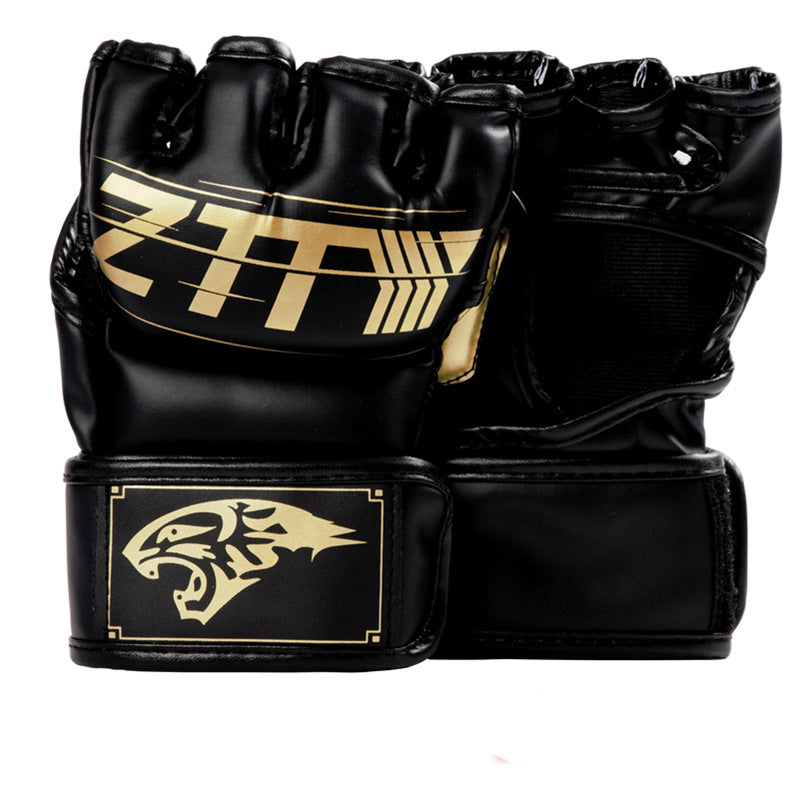Half-finger And Split-finger Combat Sandbag Training Gloves
