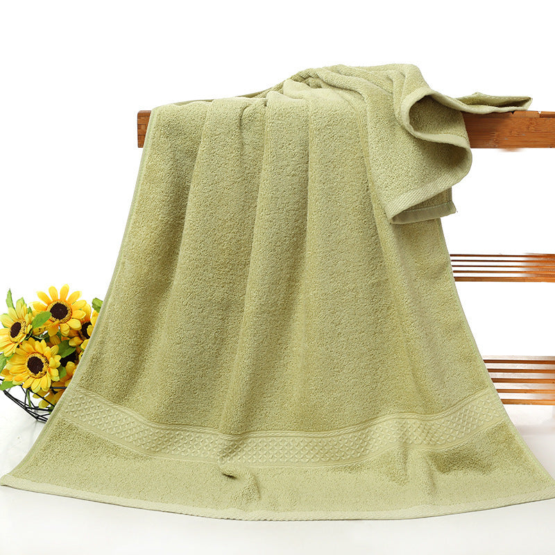 Cotton Large Bath Towel Cotton Soft Gift Absorbent