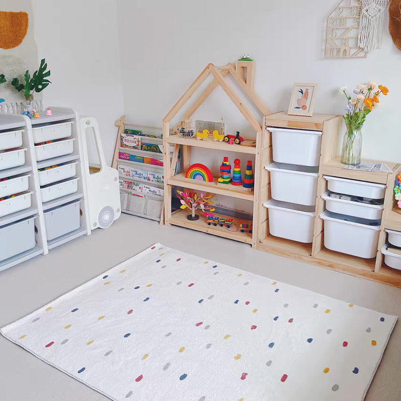 Simple And Cute Living Room Bedroom Carpet Bedside Blanket For Children