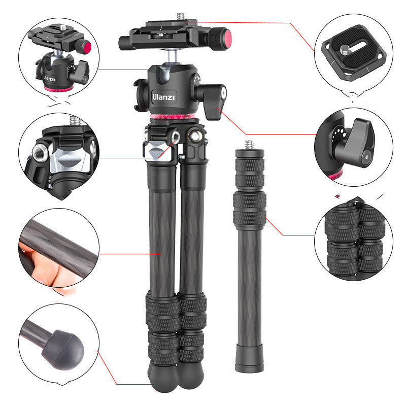 Carbon Fiber Tripod Akakou Gimbal Suitable For Multi-scene Live Broadcast