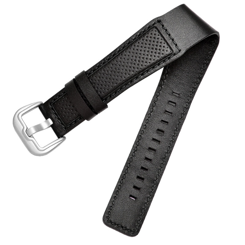 Genuine Leather Watch Accessories Waterproof Men's Leather Watch Strap