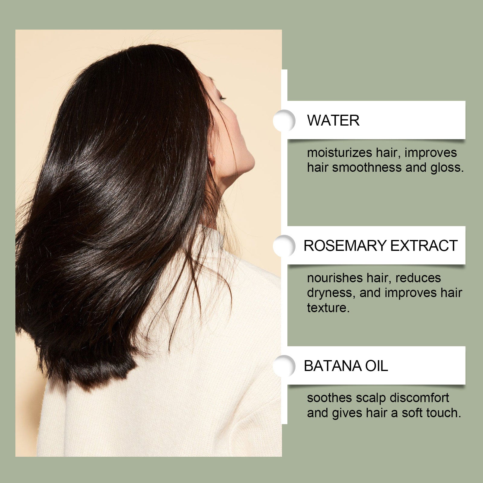 Rosemary Shampoo Moisturizing And Cleaning